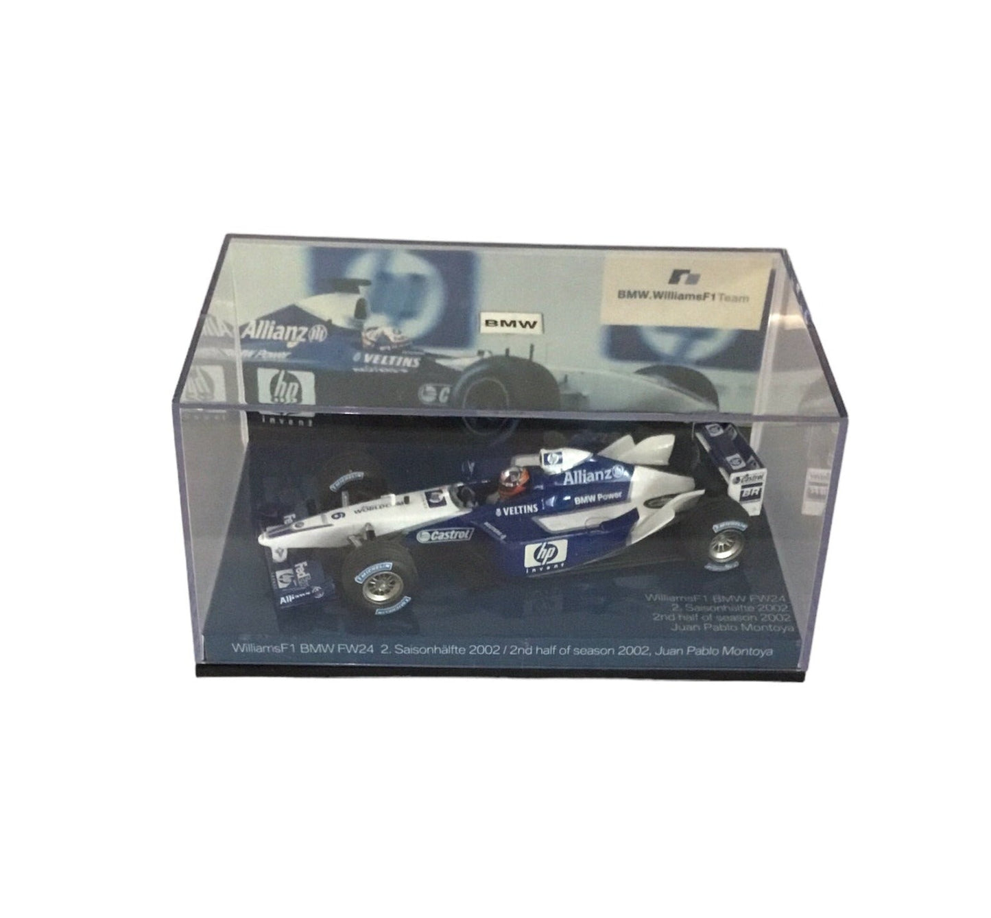 2002 MINICHAMPS BMW Williams F1 Team 80420150626 1/43 6 BMW FW24 Juan Pablo Montoya