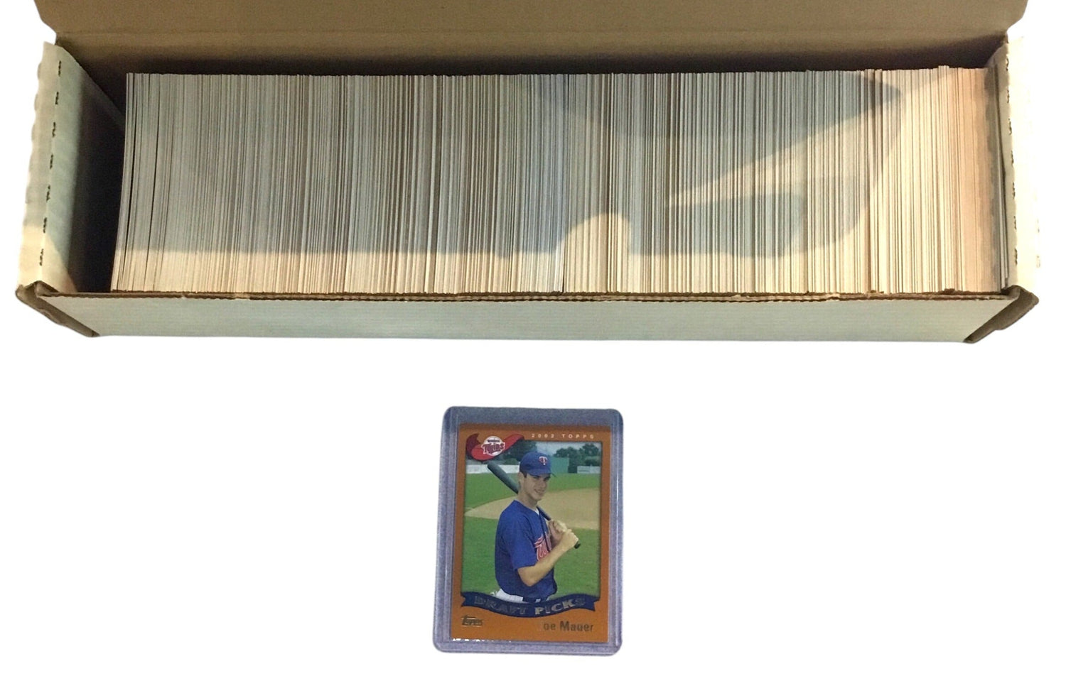 2002 Topps Baseball 719 Card Complete Set #622 Joe Mauer RC