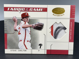 2003 Leaf Certified Steve Carlton Fabric of the Game Phillies 84/100 #FG113
