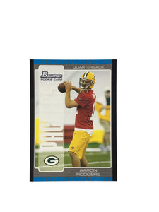 2005 Bowman Aaron Rodgers Rookie Card #112 Green Bay
