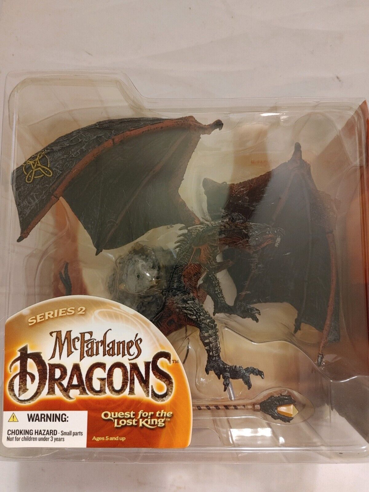 2005 McFarlane’s Dragons Lost King Series 2 Sorcerers Dragon Clan Figure