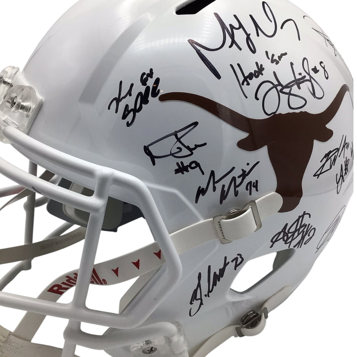 2005 Texas Longhorns Signed Helmet 24 Signatures - Beckett Certified