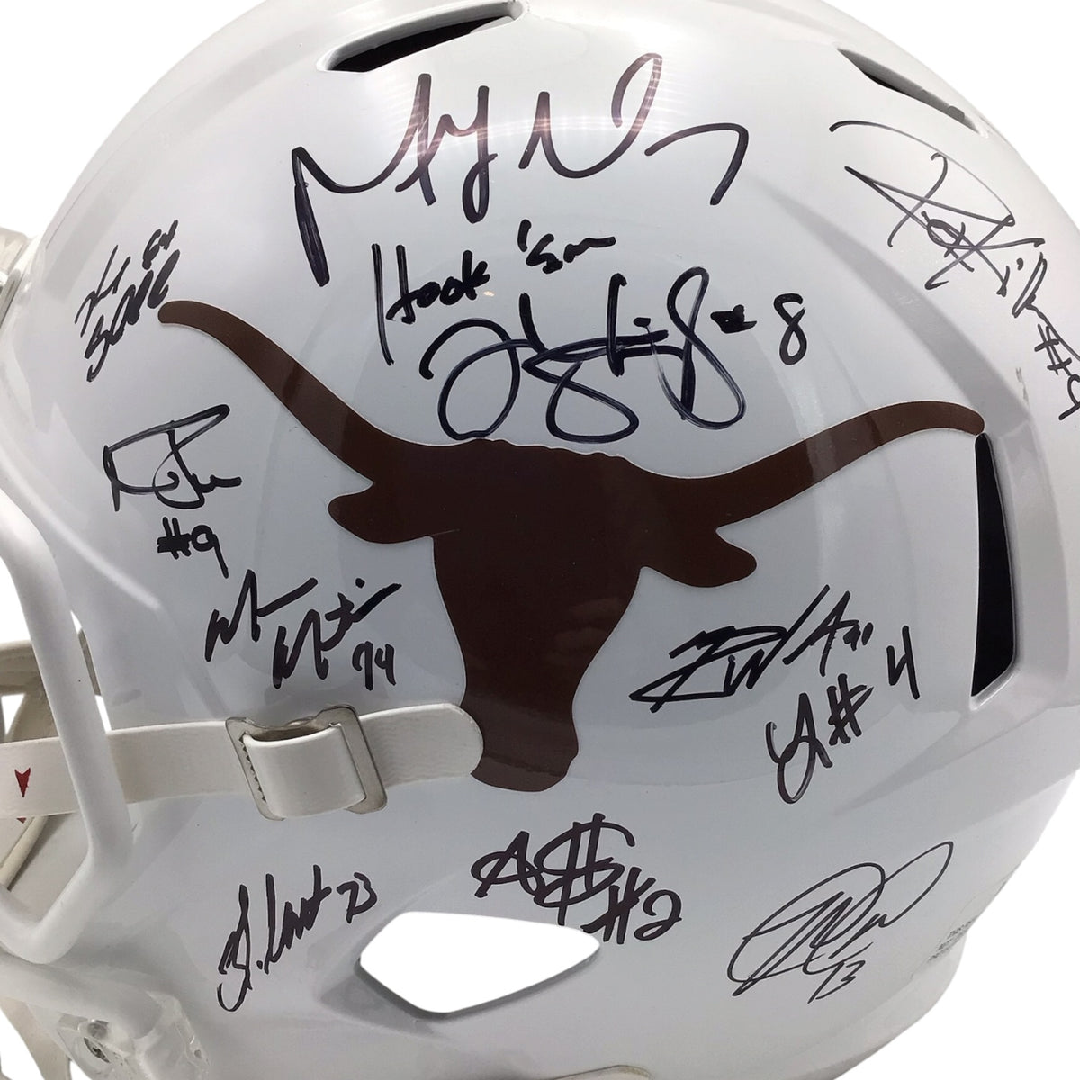 2005 Texas Longhorns Signed Helmet 24 Signatures - Beckett Certified