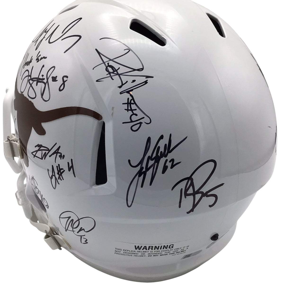 2005 Texas Longhorns Signed Helmet 24 Signatures - Beckett Certified