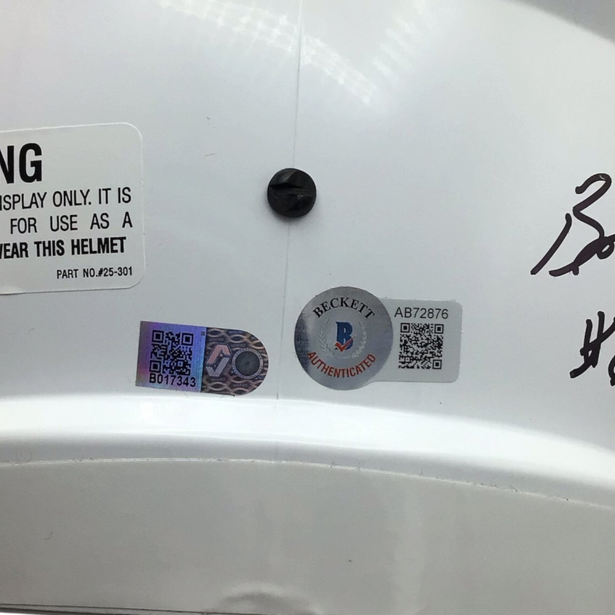 2005 Texas Longhorns Signed Helmet 24 Signatures - Beckett Certified