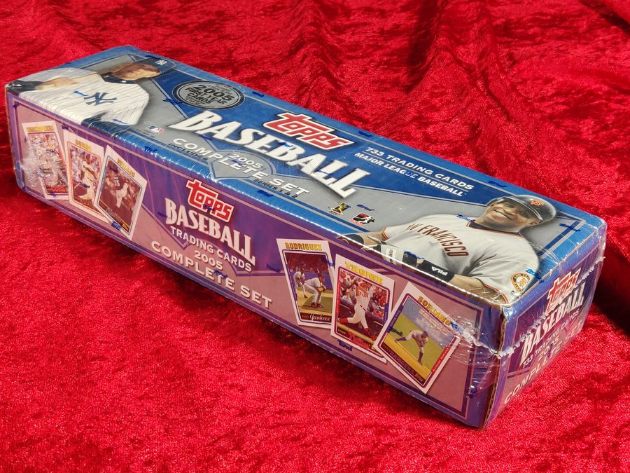 2005 Topps MLB 733 Cards Complete Series 1 & 2 Factory Set Sealed