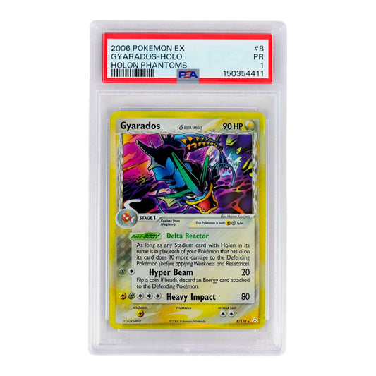 2006 Gyarados - Holo #8 PSA 1