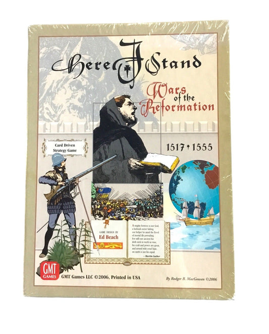 2006 Here I Stand GMT Card-Driven - Wars of the Reformation, 1517-1555
