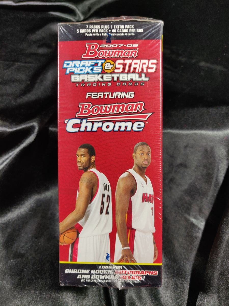 2007 Bowman Draft Picks and Stars Basketball Card Box