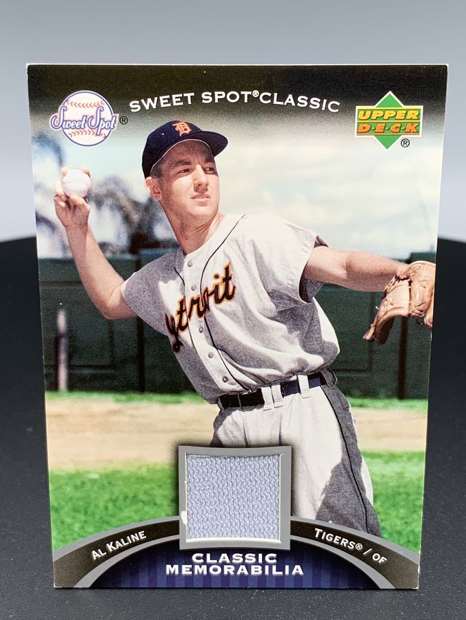 2007 Upper Deck Sweet Spot Classic Al Kaline Memorabilia Tigers #CM-AK