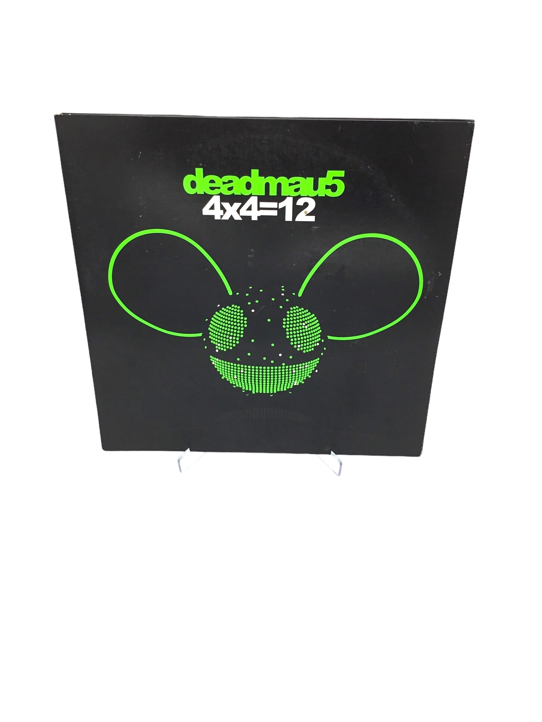 2010 Deadmau5 4 X 4 = 12 Double Album LP Vinyl Gatefold VG+