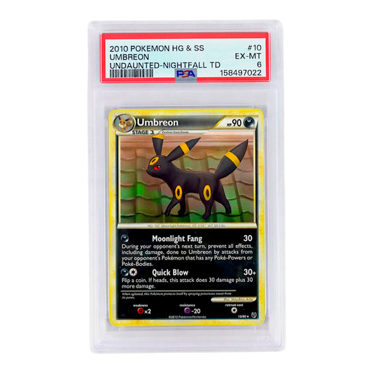 2010 Umbreon #10 PSA 6
