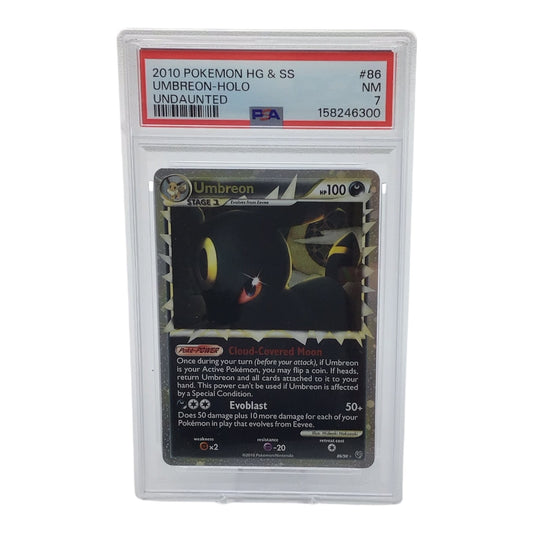 2010 Umbreon Holo #86 PSA 7