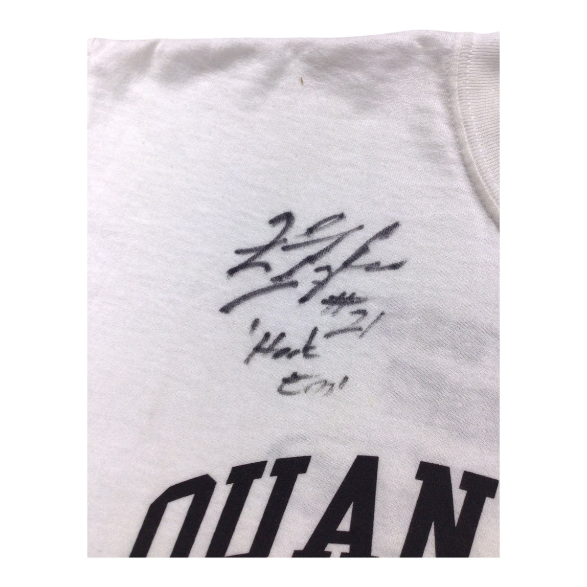 2011 Quan Cosby Elite Football Camp Signed T-Shirt – Texas Longhorns - Size M