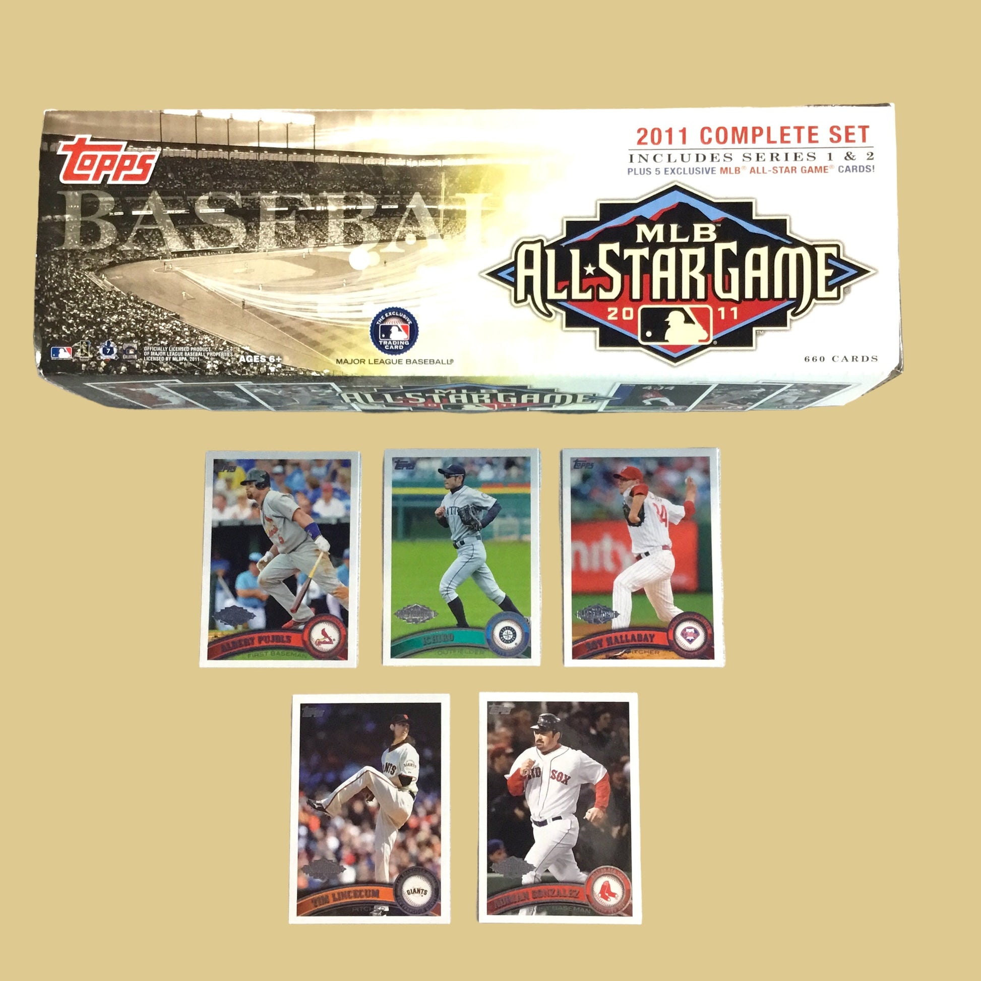 2011 Topps Baseball Complete 660 Card Factory Set Opend
