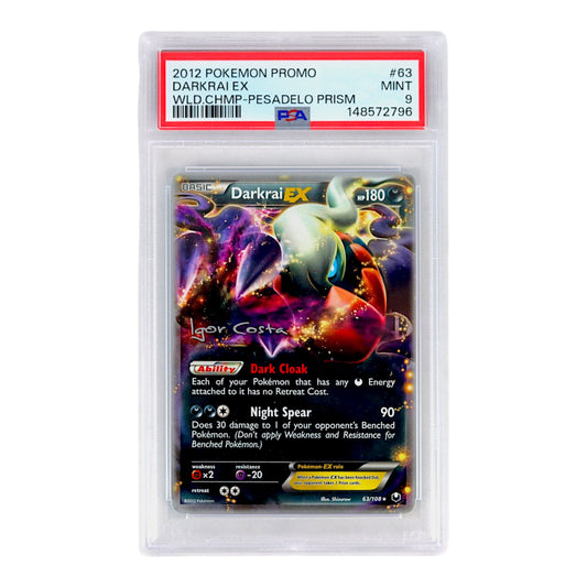 2012 Darkrai EX #63 PSA 9