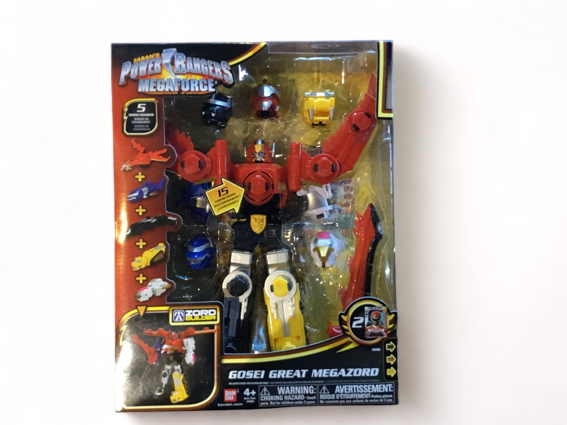 2012 Power Rangers Megaforce Gosei Great Megazord Bandai NIB