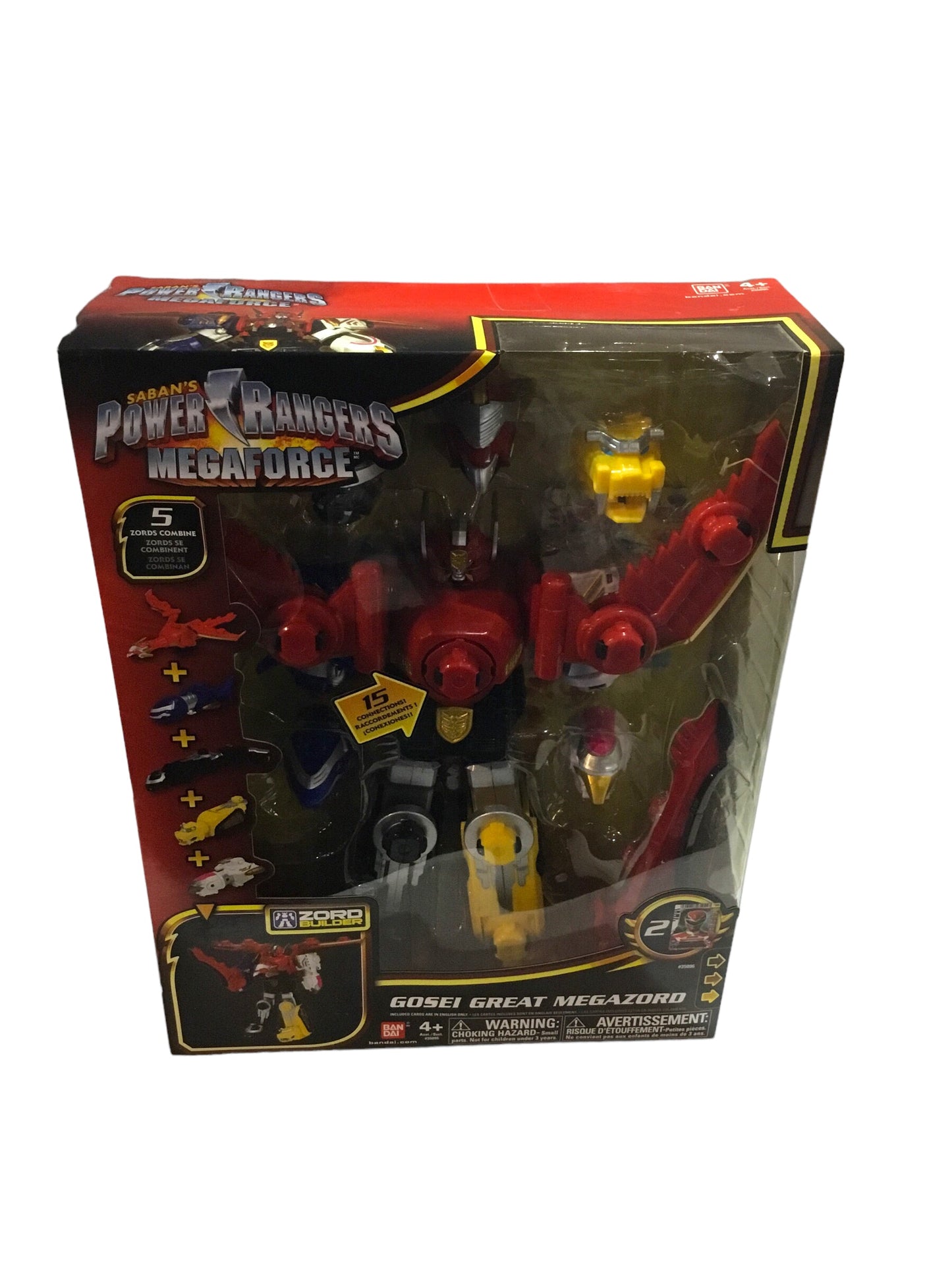 2012 Power Rangers Megaforce Gosei Great Megazord Bandai NIB