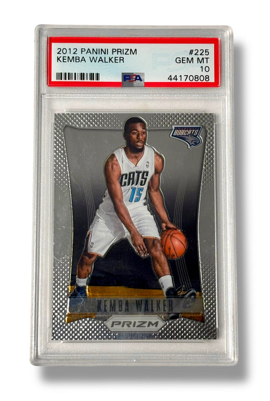 2012 Prizm 1st Edition #225 Kemba Walker PSA 10 - 44170808