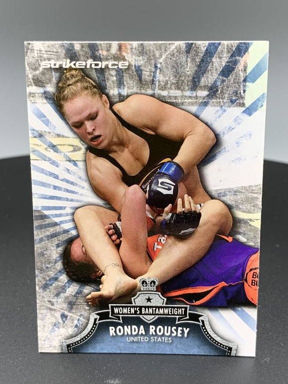 2012 Topps UFC Strikeforce Ronda Rousey Women's Bantamweight