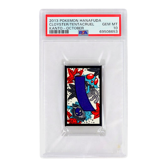 2013 Hanafuda Cloyster/Tentacruel PSA 10