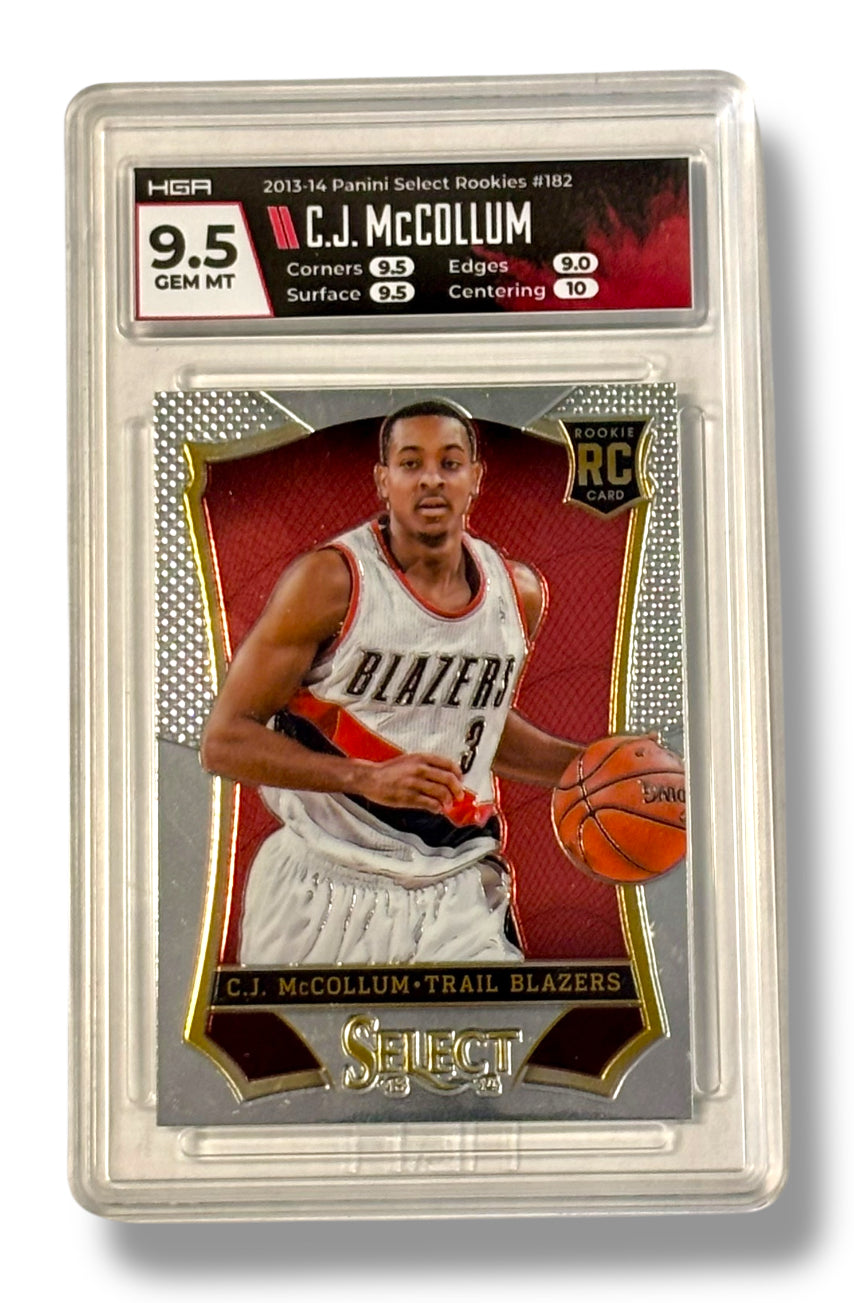 2013 Panini Select Rookies #182 CJ McCollum Rookie RC HGA 9.5 - #AM0UYYLXHF
