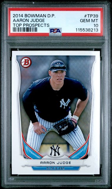 2014 Bowman Top Prospects #TP-39 RC Rookie Aaron Judge PSA 10 - 115538213