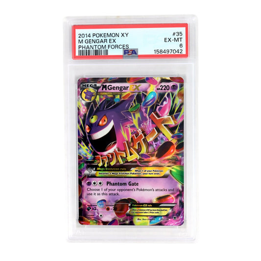 2014 M Gengar ex #35 PSA 6
