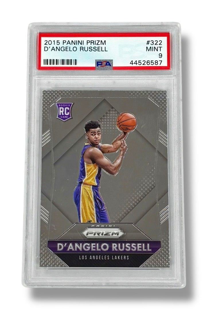2015 Prizm #322 D'Angelo Russell Rookie RC #322 PSA 9 - 44526587