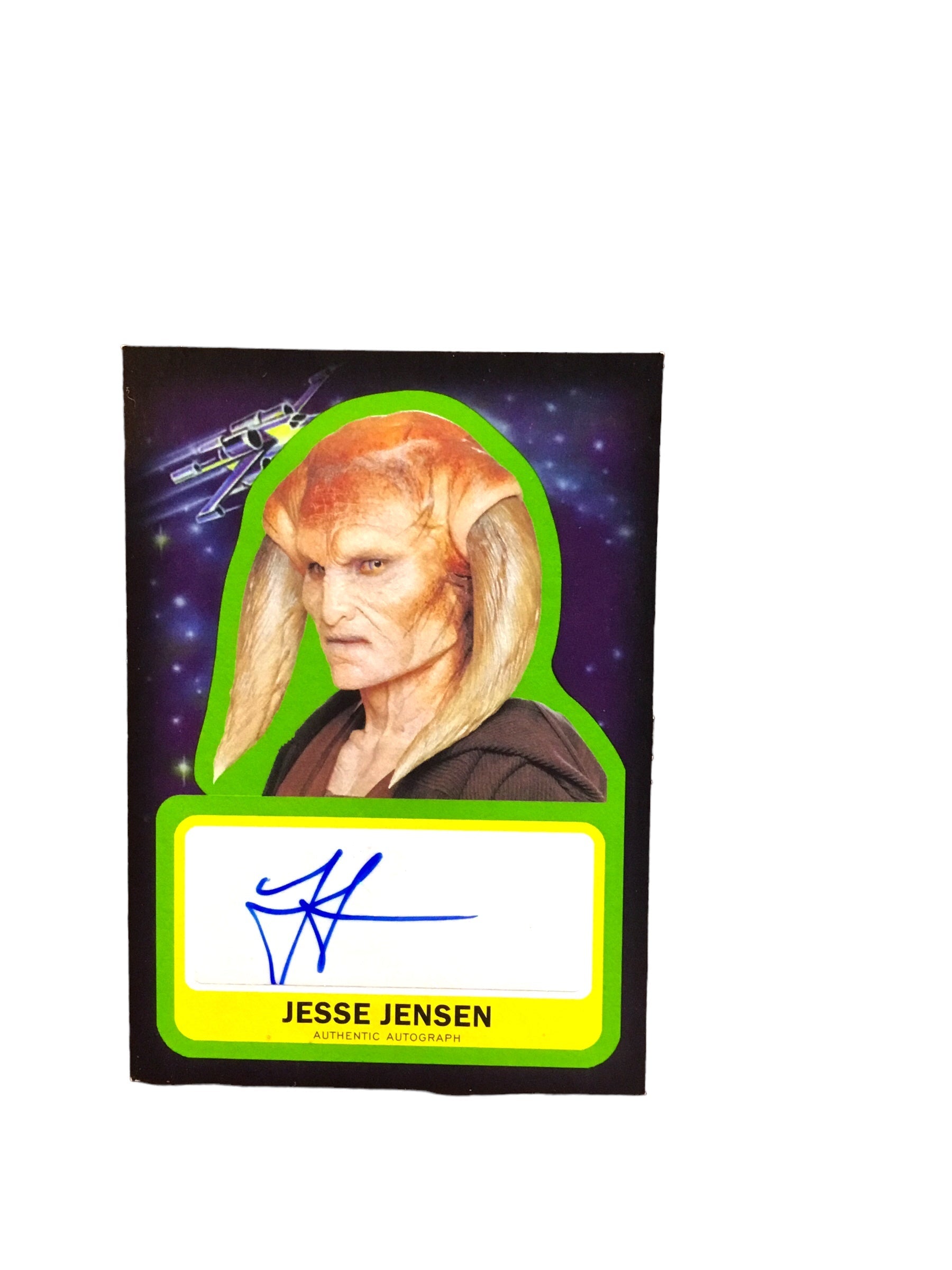 2015 Topps Star Wars Journey To The Force Awakens Autograph Card Jesse Jensen