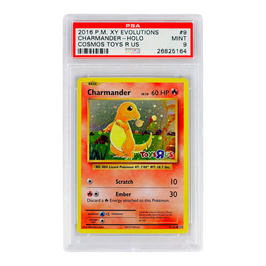 2016 Charmander #9 Toys-R-Us PSA 9