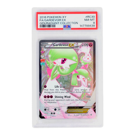2016 Gardevoir EX #RC30 PSA 8