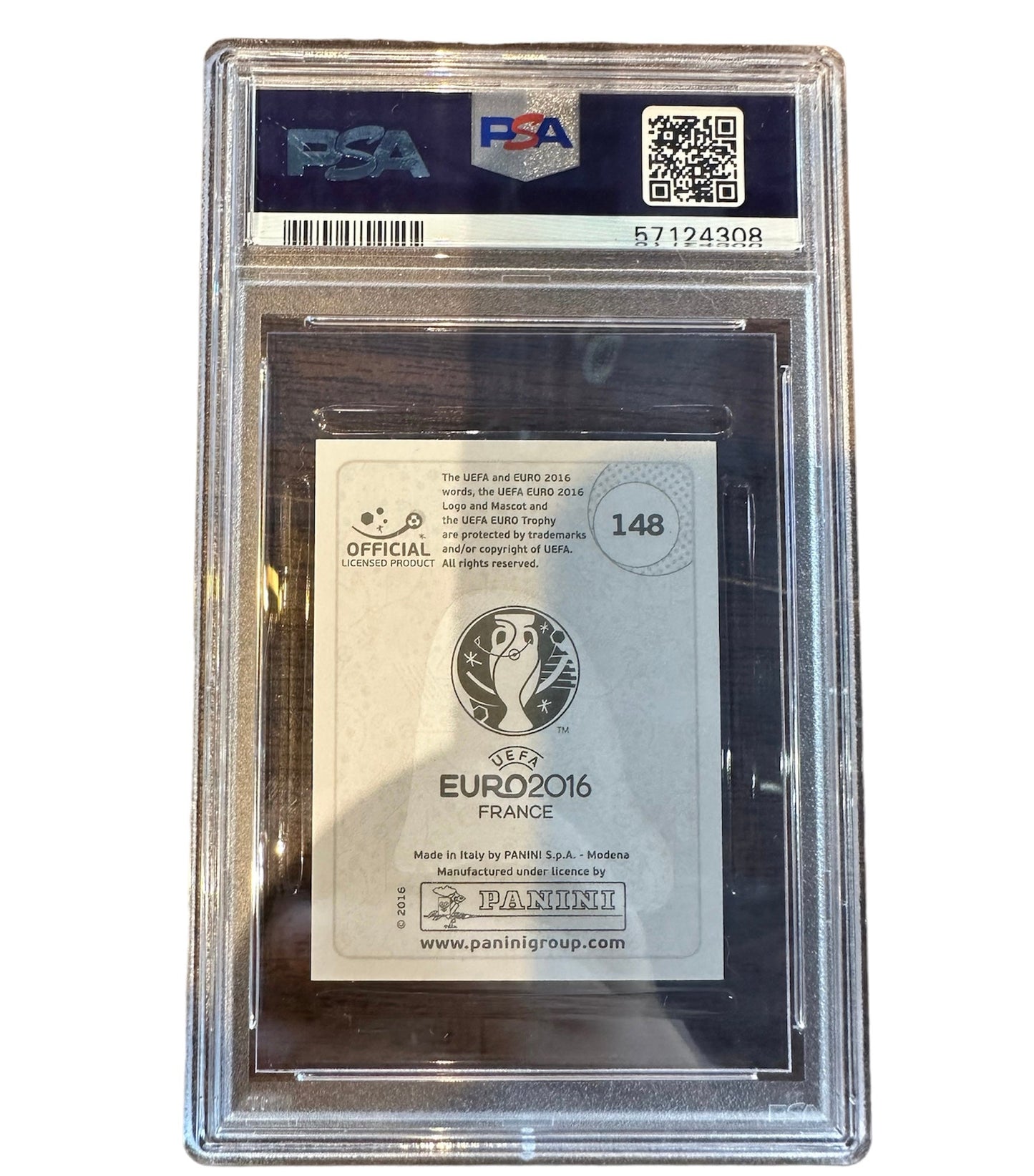 2016 UEFA Harry Kane Euro France PSA 10 #148 Card