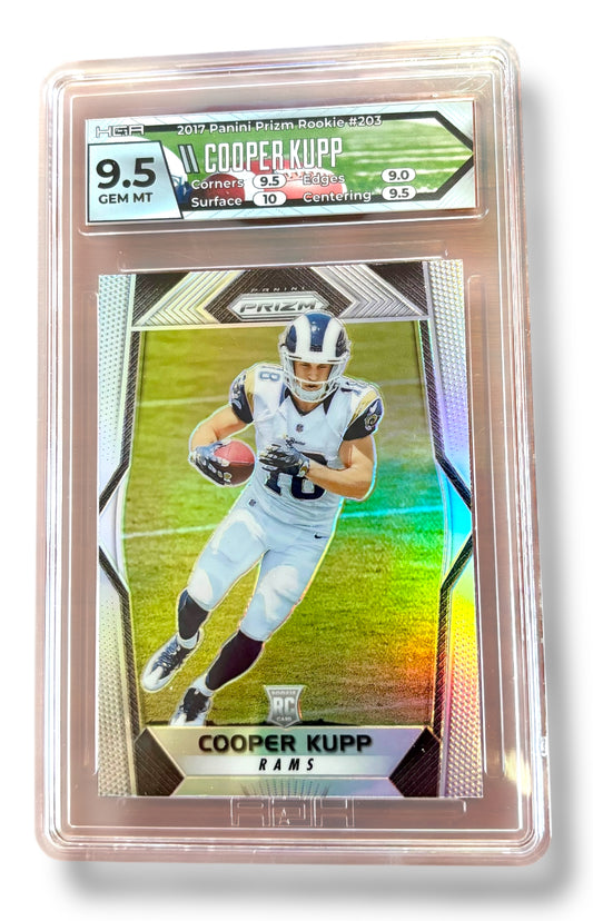2017 Prizm Silver #203 Cooper Kupp Rookie RC HGA 9.5 Pop 3! - #GS7E564R8J