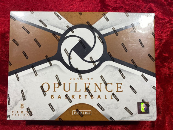 2018-19 Opulence Basketball Card Premium Hobby Box 8 Cards per box. Chase the ultimate Luka Rookie
