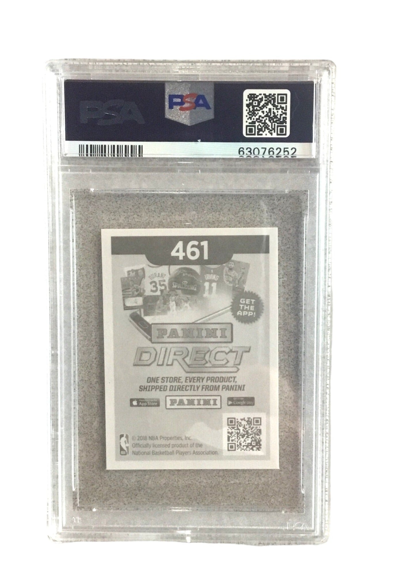 2018-2019 Panini Basketball NBA Stickers #461 Ben Simmons/Rookie of the Year PSA 9