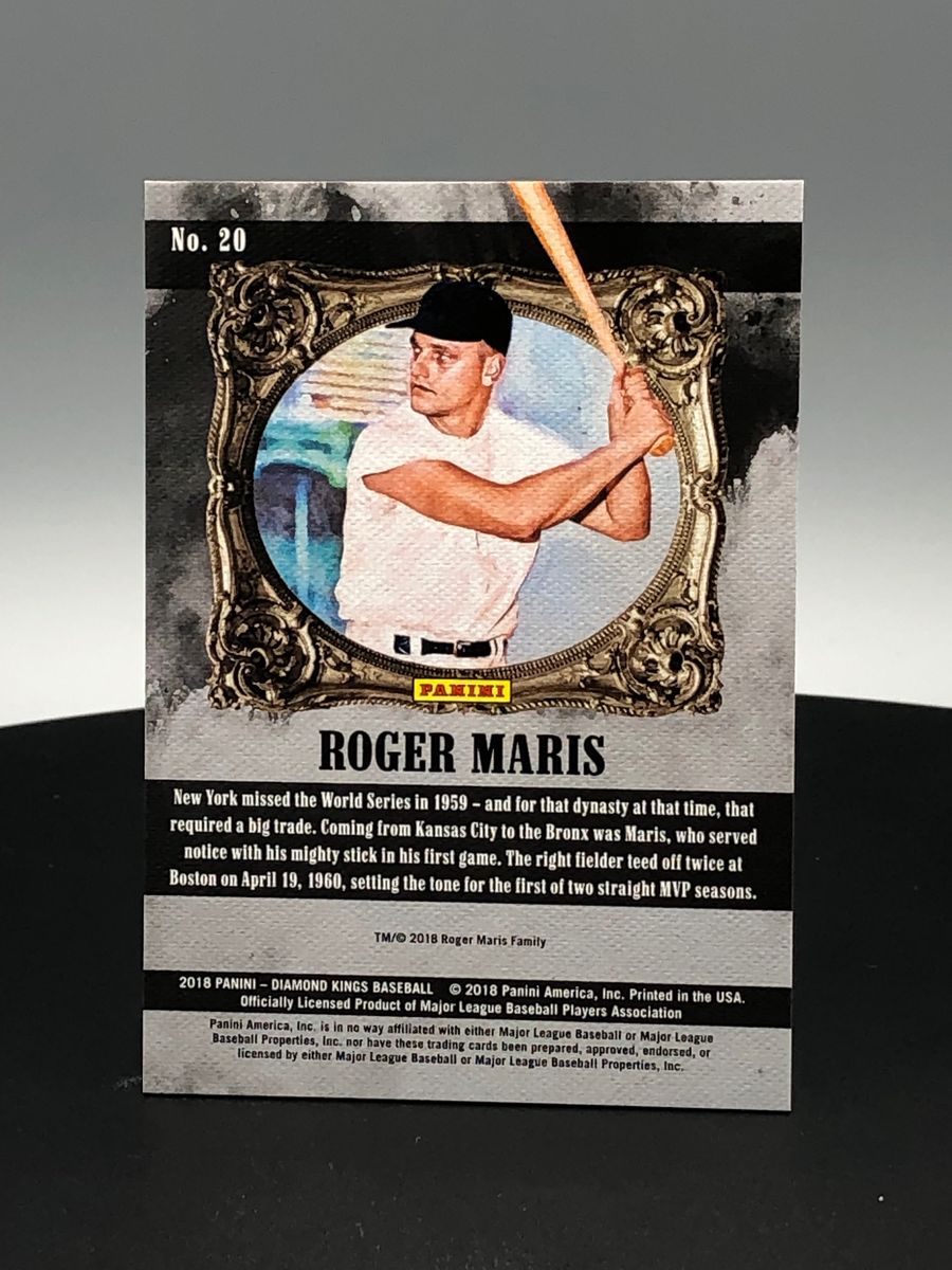 2018 Diamond Kings Green Frame #20 Roger Maris 3/5