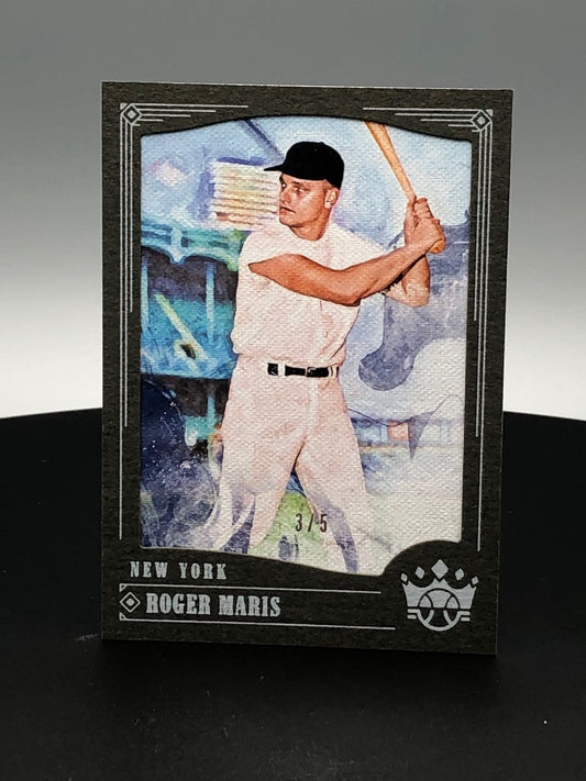 2018 Diamond Kings Green Frame #20 Roger Maris 3/5