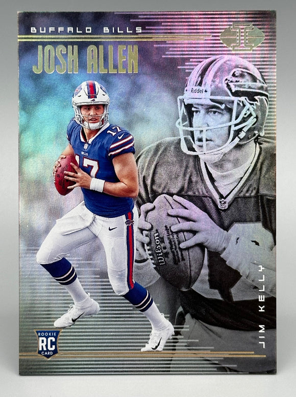 2018 Illusions Josh Allen RC/Jim Kelly #19