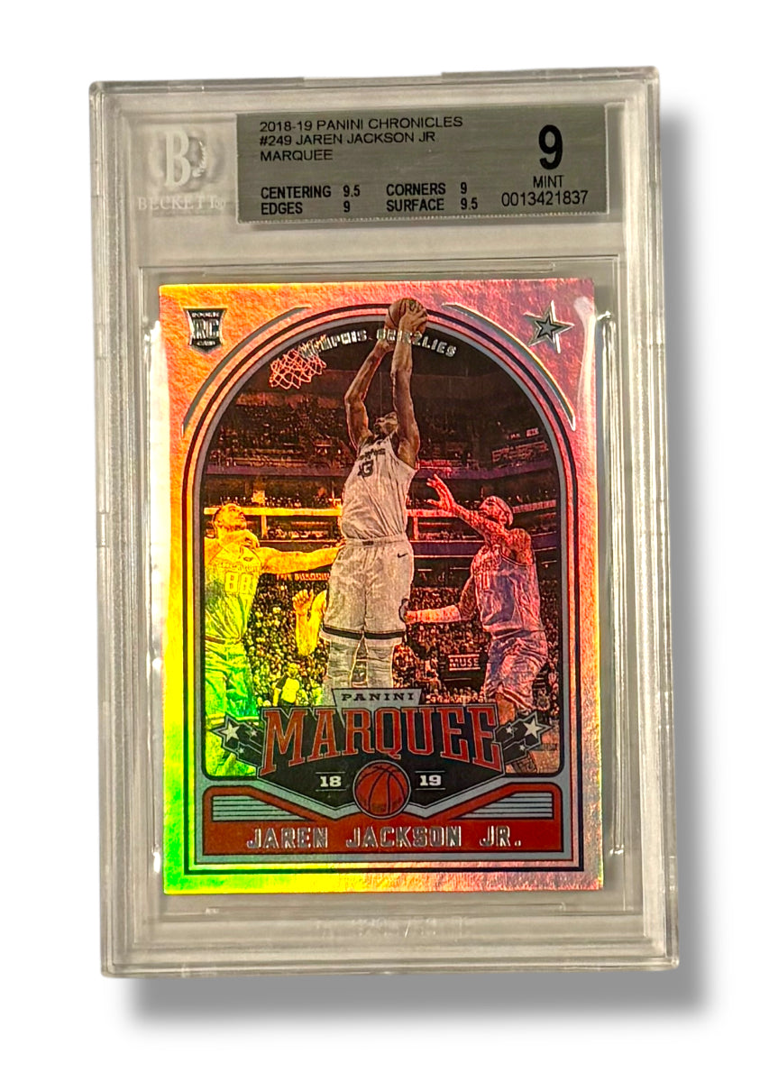 2018 Panini Chronicles Marquee #249 Jaren Jackson Jr. RC BGS 9 - 0013421837