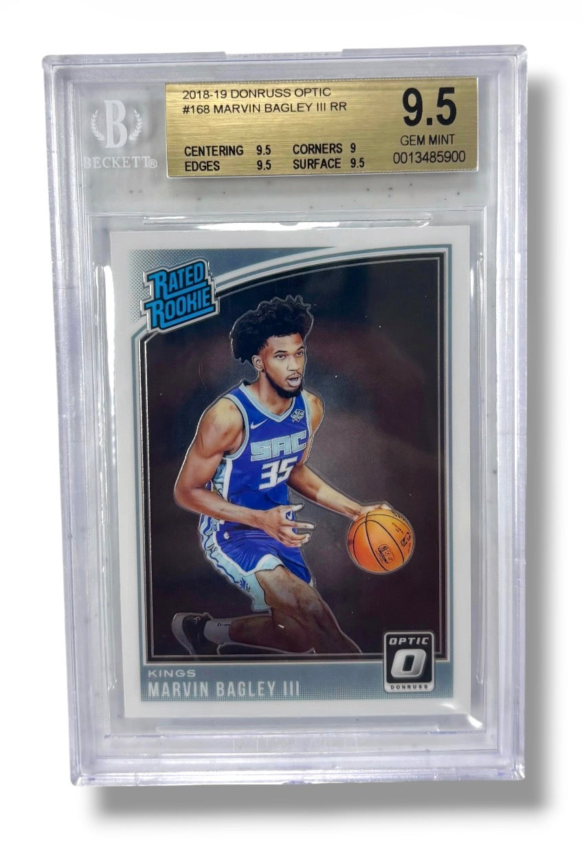 2018 Panini Donruss Optic Marvin Bagley III RC Rookie BGS 9.5 - 0013485900