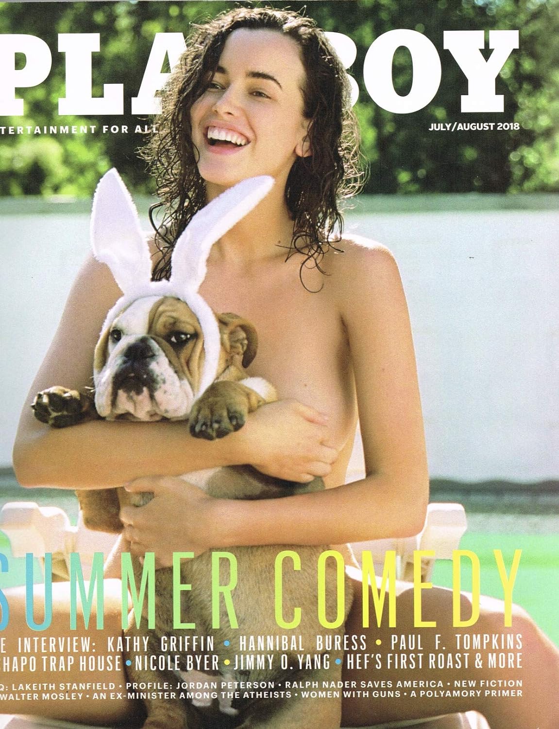 2018 playboy July/August Magazine Sealed Unopened