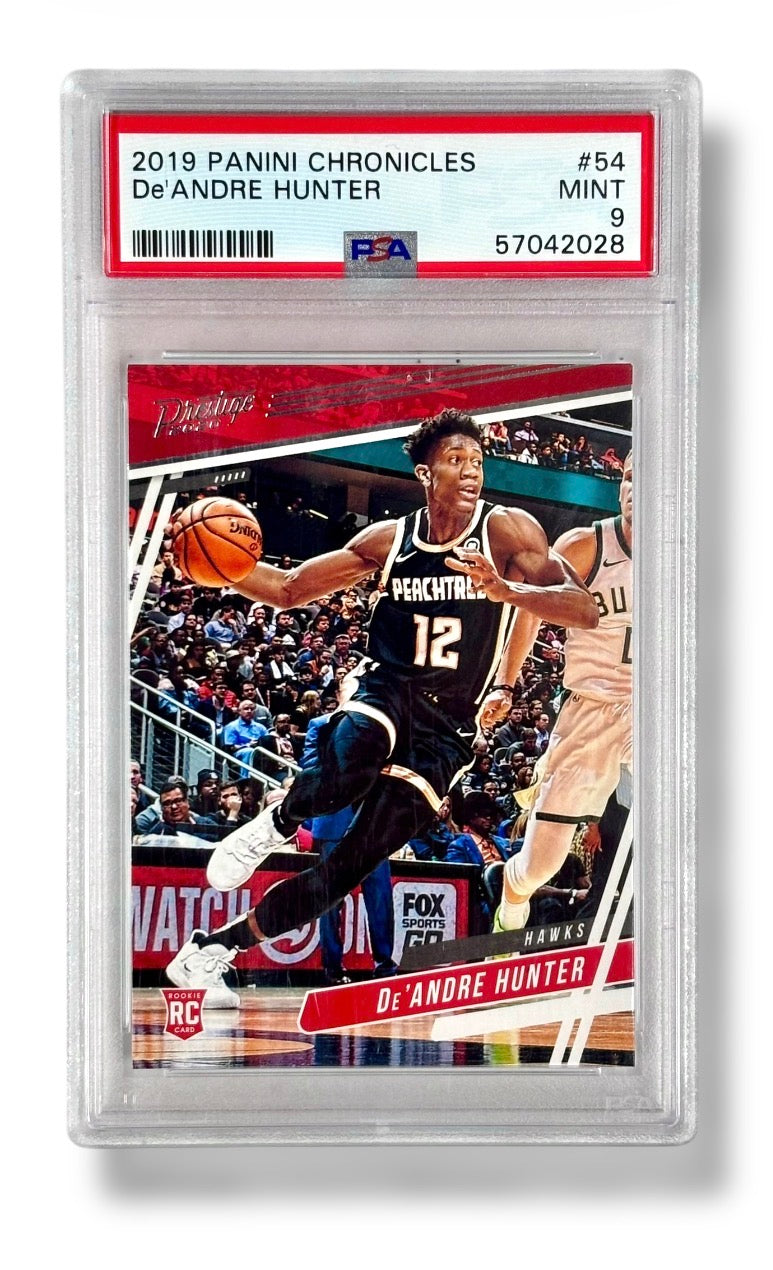 2019 Panini Chronicles #54 De'Andre Hunter Rookie RC PSA 9 - 57042028