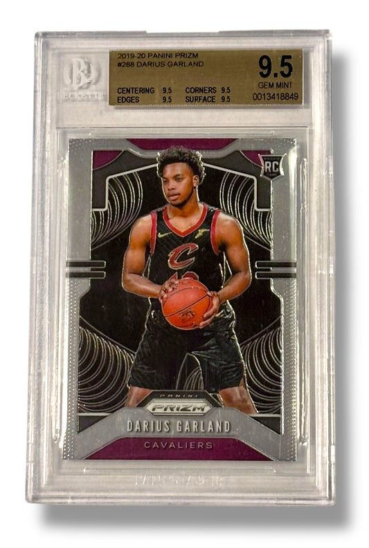 2019 Panini Prizm #288 Darius Garland Rookie RC BGS 9.5 Gem Mint - 0013418849