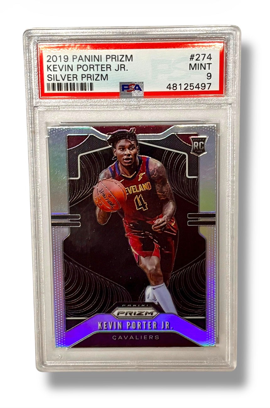 2019 Panini Prizm Silver Kevin Porter Jr. Rookie RC PSA 9 - 48125497