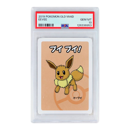 2019 Pokemon Old Maid Eevee PSA 10