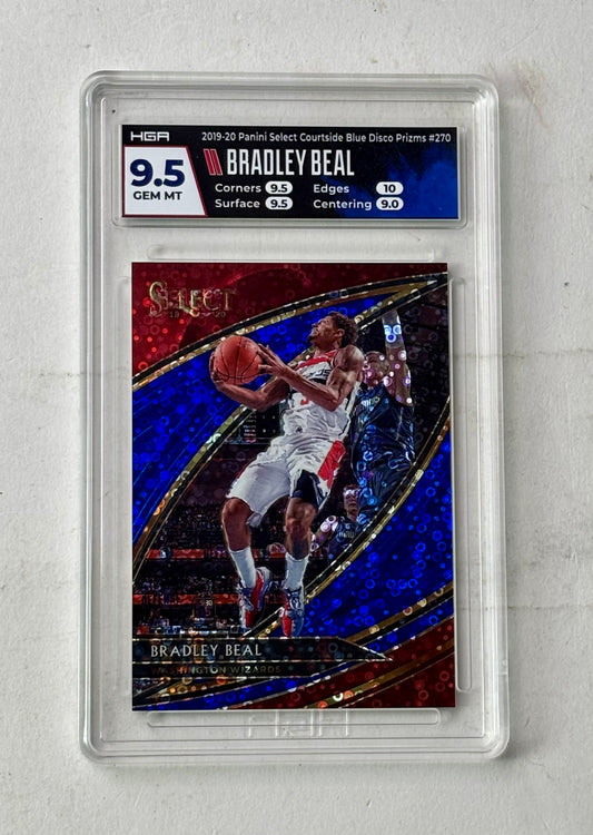 2019 Select Courtside Blue Disco /25 Bradley Beal HGA 9.5 - #Z9ZZP7L6QU