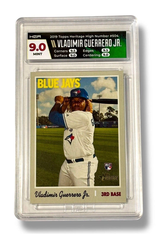2019 Topps Heritage High Number Vladimir Guerrero Jr RC HGA 9 - BRTIWPH0CD