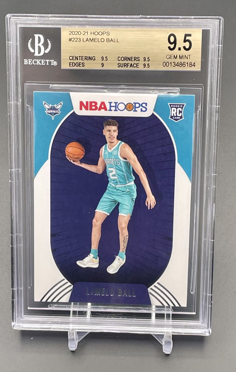 2020-21 NBA Hoops LaMelo Ball BGS 9.5 Rookie RC #223