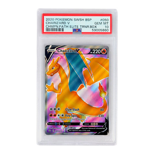 2020 Charizard V #050 PSA 10